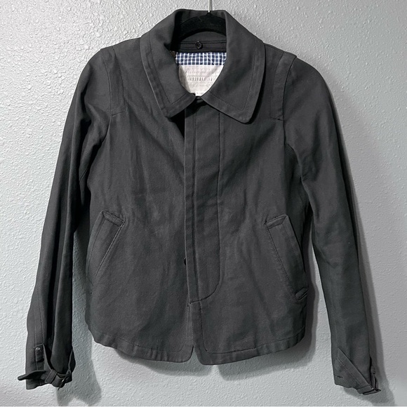 NWOT Urban Outfitters Cooperative Womens Cropped Gray Jacket w/Removable Liner S - Picture 3 of 10